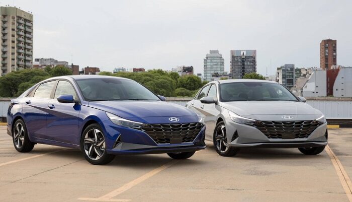 تعرف على السيارات المنافسة للسيارة هوندا سيتي 2021 في مصر 9 Hyundai Elantra CN7