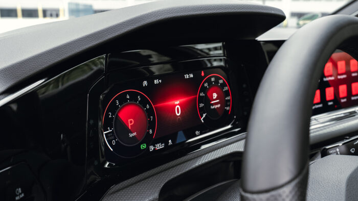 2022 Volkswagen Golf GTI interior detail 5