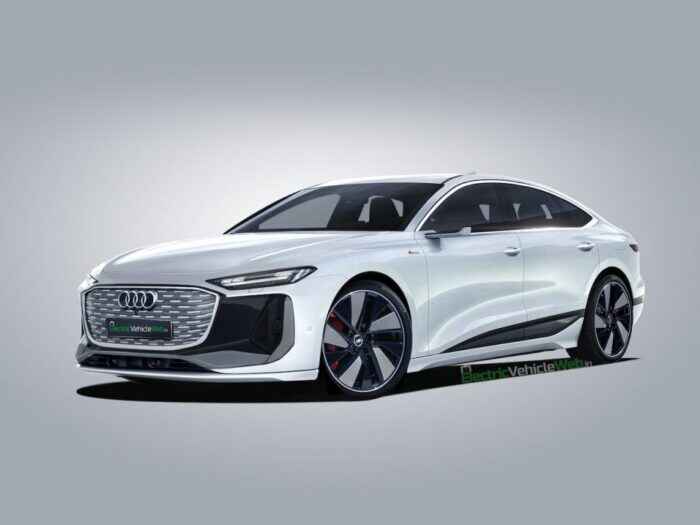 Audi A6 e tron sedan production render Audi E6 electric 1024x768 1
