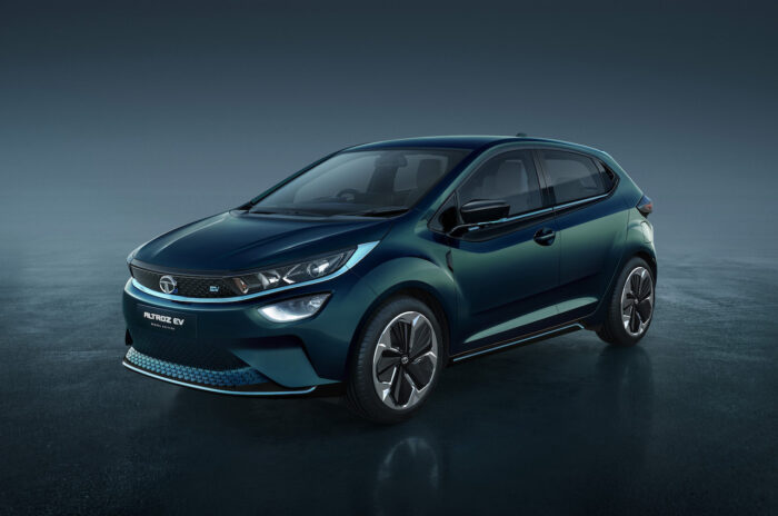 Tata Altroz EV electric front 1