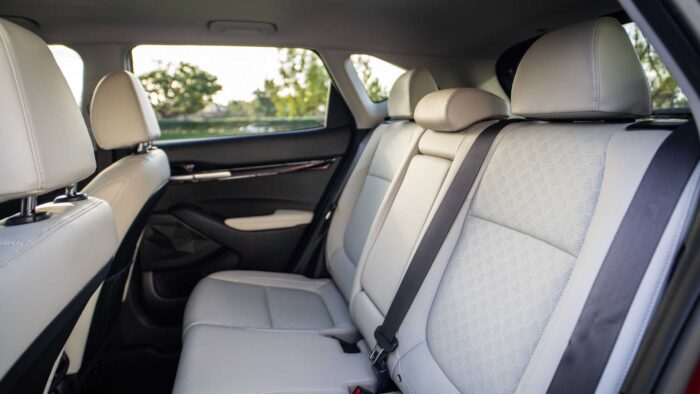2022 kia seltos nightfall edition rear seats