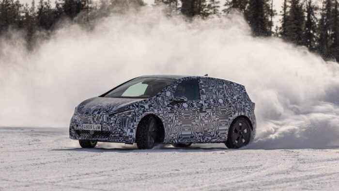 Cupra Born spy teaser 2