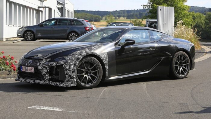 lexus lc f spy photo 3