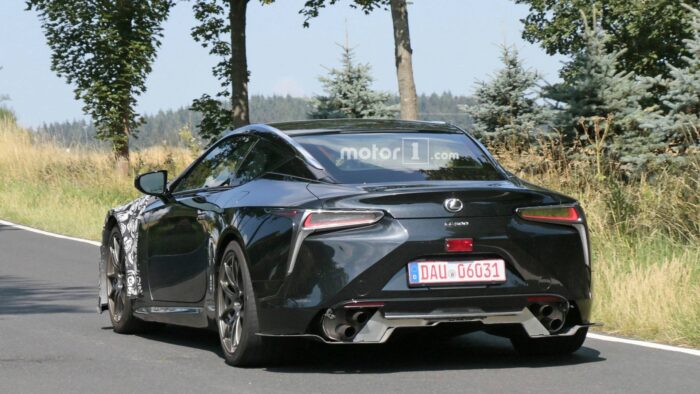 lexus lc f spy photo 9