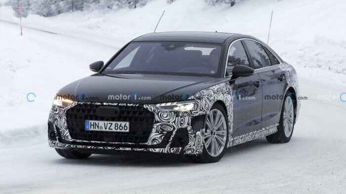 سيارة أودي A8 2022 فيس لفت