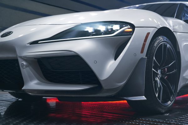 تويوتا تطلق نسخة حصرية من سوبرا GR Supra A91-CF 8 Supra A91 CF Detail FrontSplitter WindTunnel 0853 600x399 2