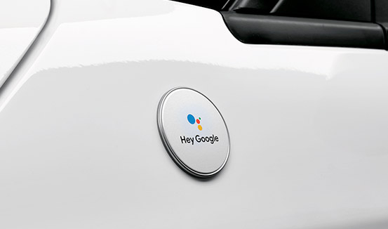 fiat 500 hey google gallery badge landscape 553x326 فيات 500 هلا جوجل