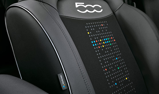 fiat 500 hey google gallery lively seats landscape 553x326 فيات 500 هلا جوجل