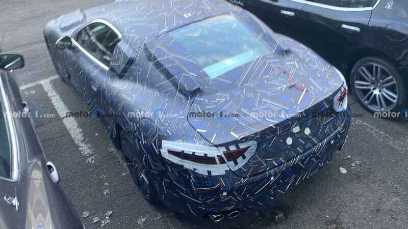2022 maserati granturismo spy photos السيارات الكهربائية من مازاريتي