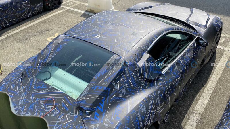 2022 maserati granturismo spy photos موتور فالي السيارات الكهربائية