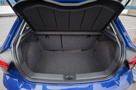 seat ibiza boot size