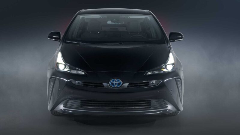 2022 toyota prius nightshade special edition front