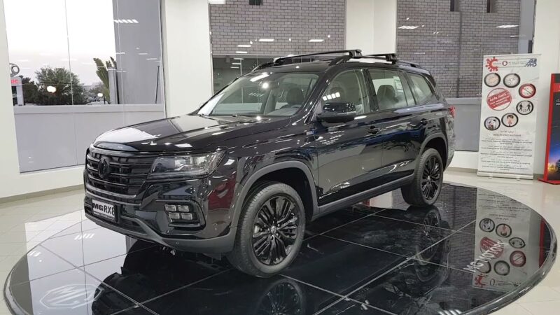إم جي موتور تزيح الستار عن نسخة MG RX8 Black Edition 3 جي RX80
