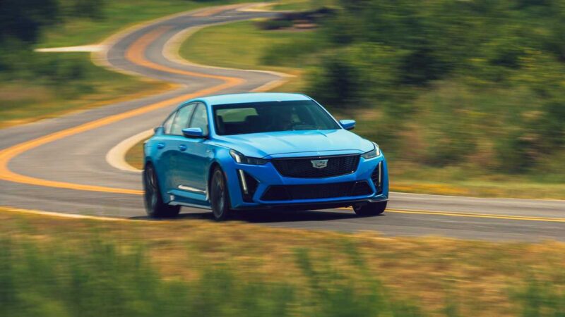 2022 cadillac ct5 v blackwing exterior review