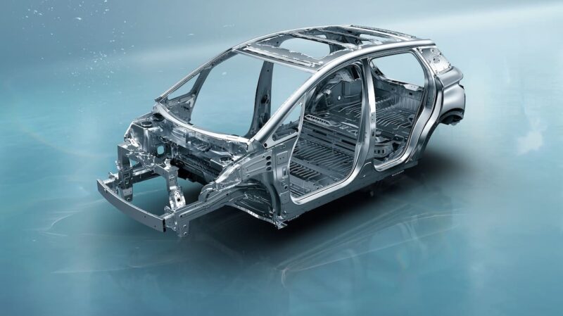BYD Dolphin structure