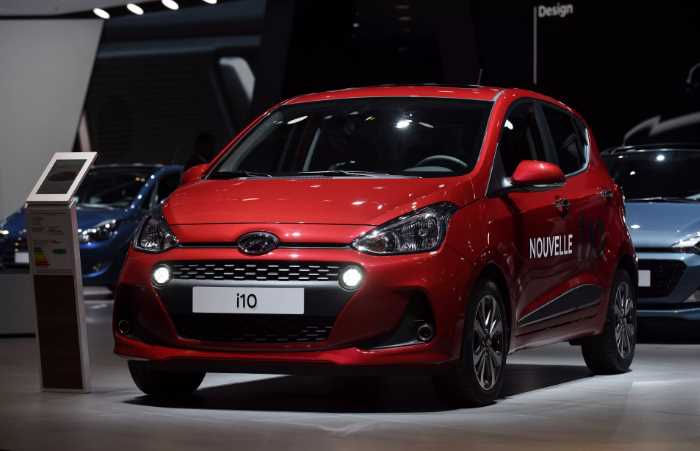 New Hyundai i10 2022 Exterior سيارات للفتيات تحت 25 عامًا