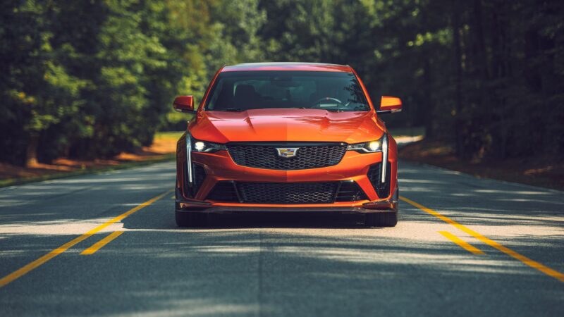 cadillac ct4 v blackwing 2022 4 4k cars