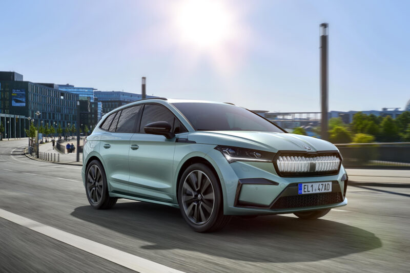 الكهربائية صاحبة مدى السير الأطول ونطاق skoda enyaq