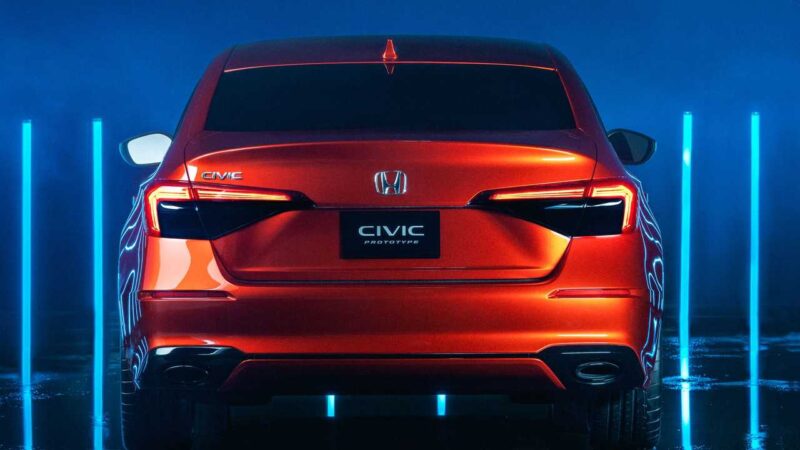 هوندا تعلن عن سيفيك الهجينة 2023 7 06 2022 honda civic prototype