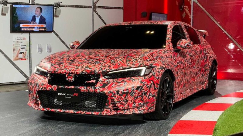 2023 honda civic type r prototype at tokyo auto salon