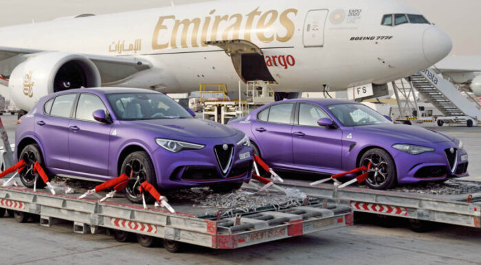 شحن سيارات التربتك الجمرك