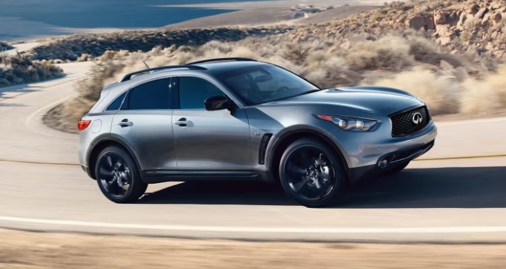 2014 Infiniti QX70 3.7 أسرع سيارات الدفع الرباعي SUV