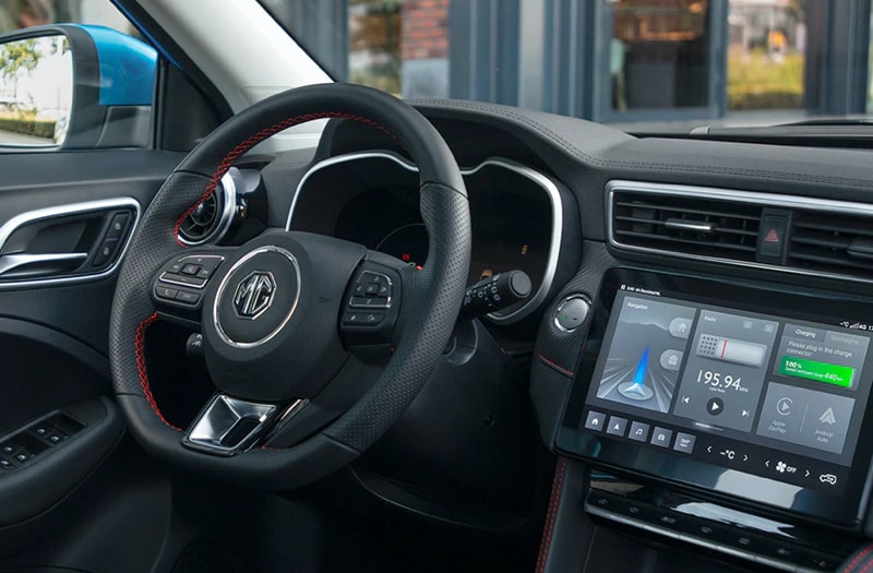 MG ZS EV interior
