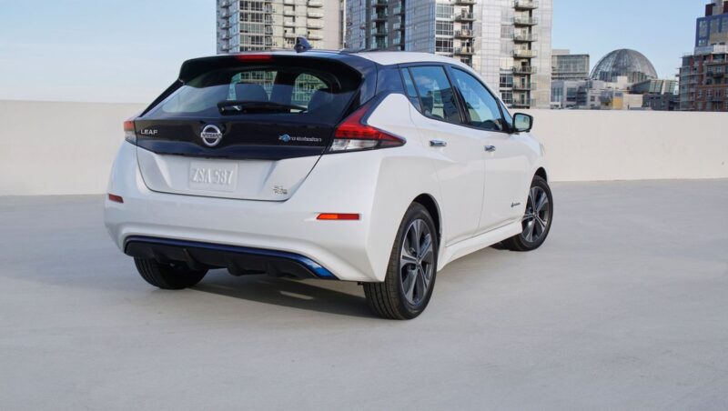 2019 Nissan Leaf أفضل السيارات الكهربائية المستعملة