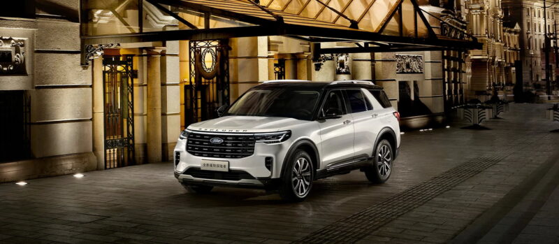 أسعار فورد إكسبلورر 2023 في منطقة الخليج 3 Ford Explorer Facelift China 1