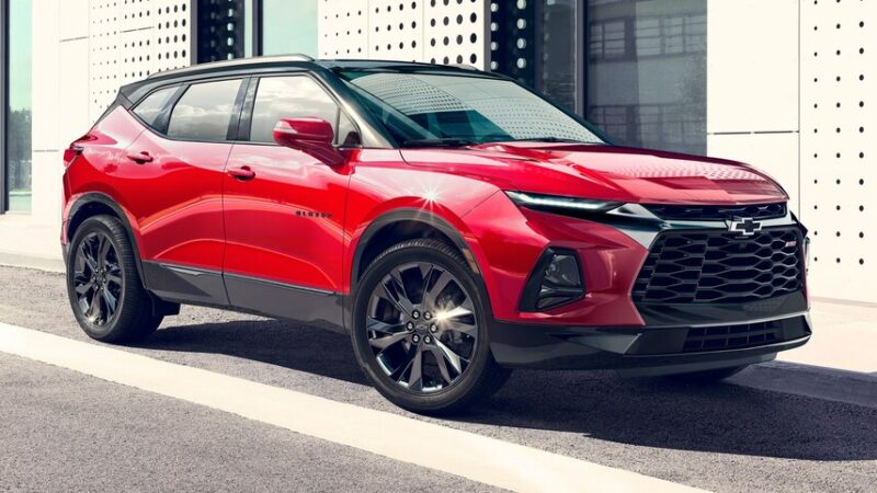 سيارة شيفروليه تراكس 2024 4 2022 Chevrolet Blazer RS 002