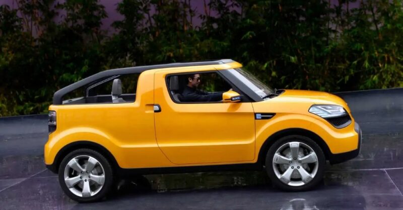 Bespoke Kia electric truck شاحنات البيك أب الكهربائية