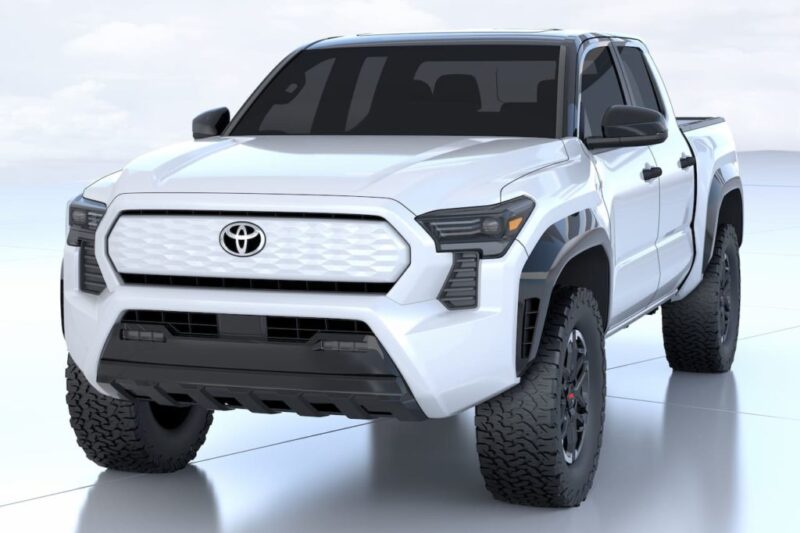 Toyota Pickup EV Toyota Tacoma EV concept شاحنات البيك أب الكهربائية
