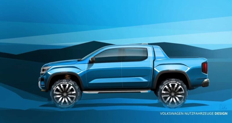 VW Amarok EV شاحنات البيك أب الكهربائية
