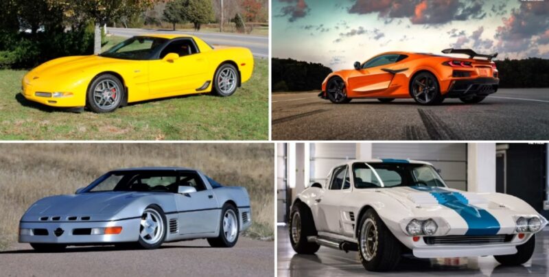 أفضل 10 موديلات شيفروليه كورفيت عبر العصور