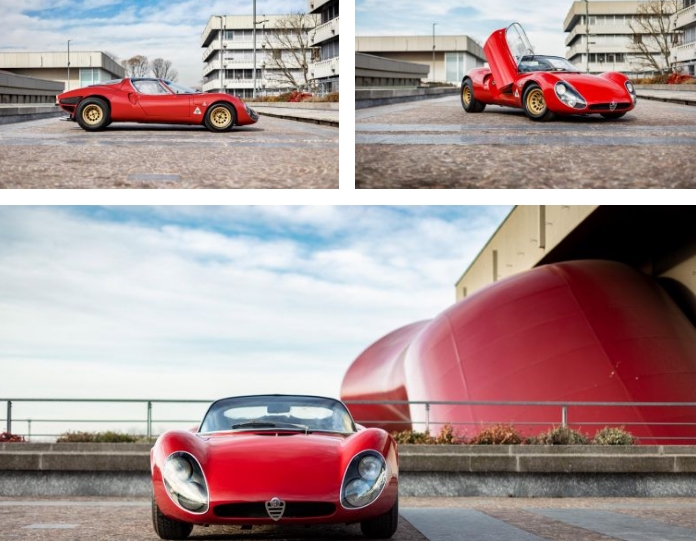 11 من أجمل السيارات على الإطلاق بتصميمات أيقونية صمدت أمام إختبار الزمن 17 04 Alfa Romeo 33 Stradale أجمل السيارات على الإطلاق تصاميم خالدة التصاميم الخالدة