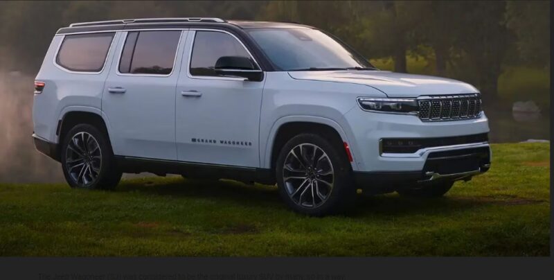 02 2023 Jeep Grand Wagoneer Series III 4x4 السيارات الأمريكية الفاخرة الحديثة
