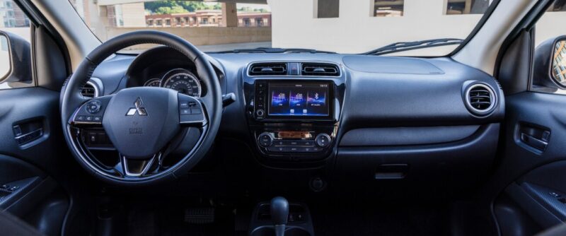 2022 2023 mitsubishi mirage g4 interior dashboard