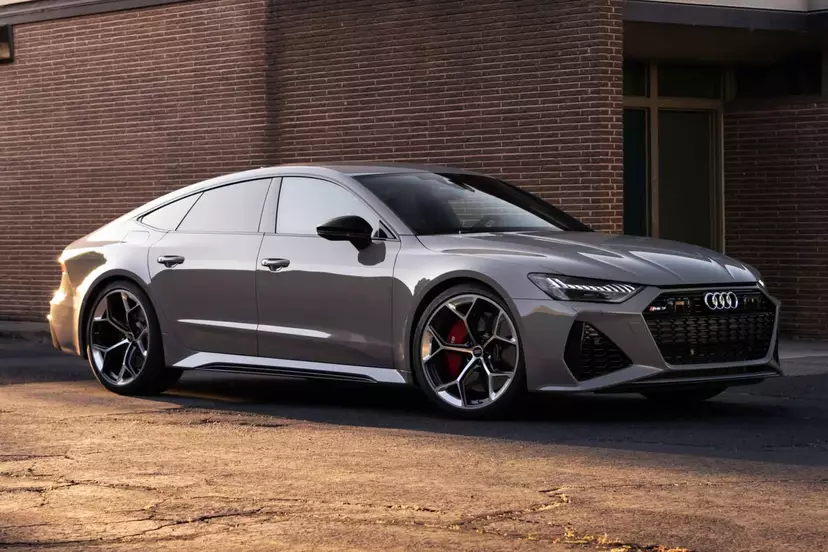 audi rs 7 2024 front three quarter oem