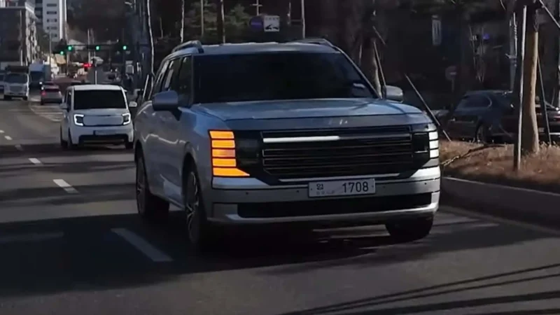 2026 hyundai palisade screenshot from spy video